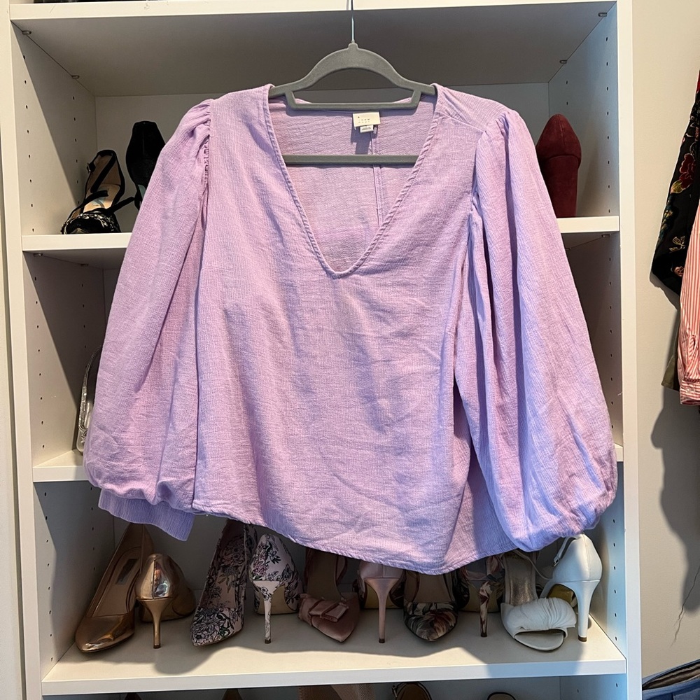 Lilac blouse
